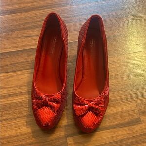 Dorothy Wizard of Oz red slippers